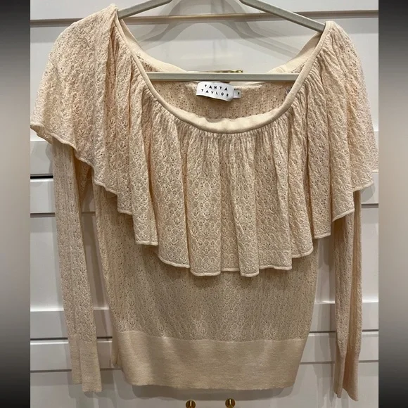 Tanya Taylor off the shoulder sweater - Picture 2 of 5